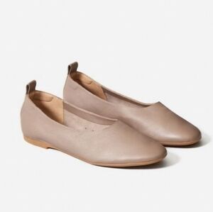 New! EVERLANE The Italian Leather Day Glove Slip On Ballet Flats US 9.5